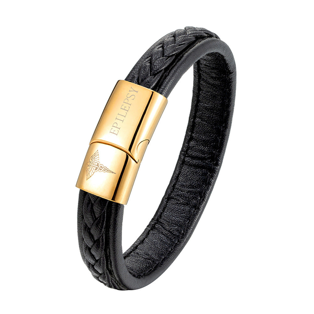 Stainless Steel Medical Identification Bracelet