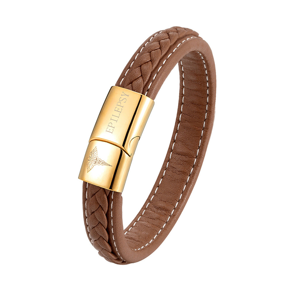 Stainless Steel Medical Identification Bracelet