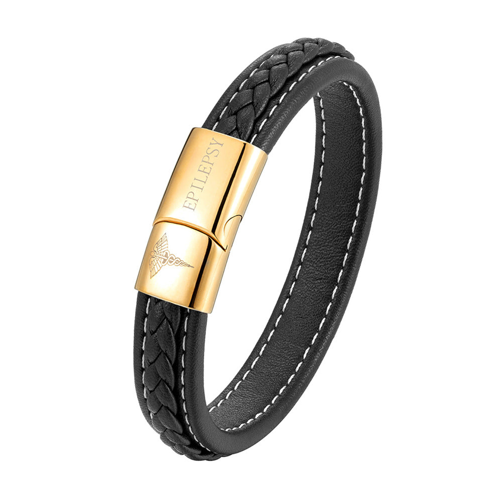 Stainless Steel Medical Identification Bracelet
