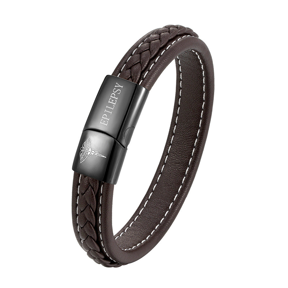 Stainless Steel Medical Identification Bracelet