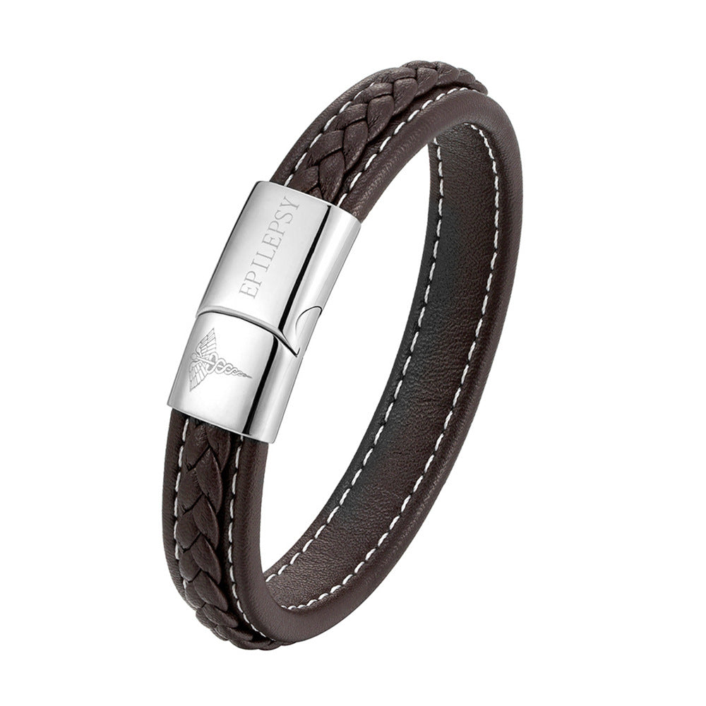 Stainless Steel Medical Identification Bracelet