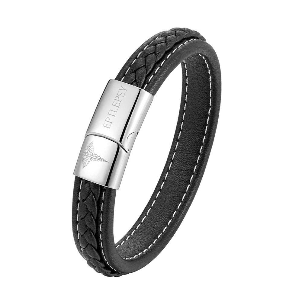 Stainless Steel Medical Identification Bracelet