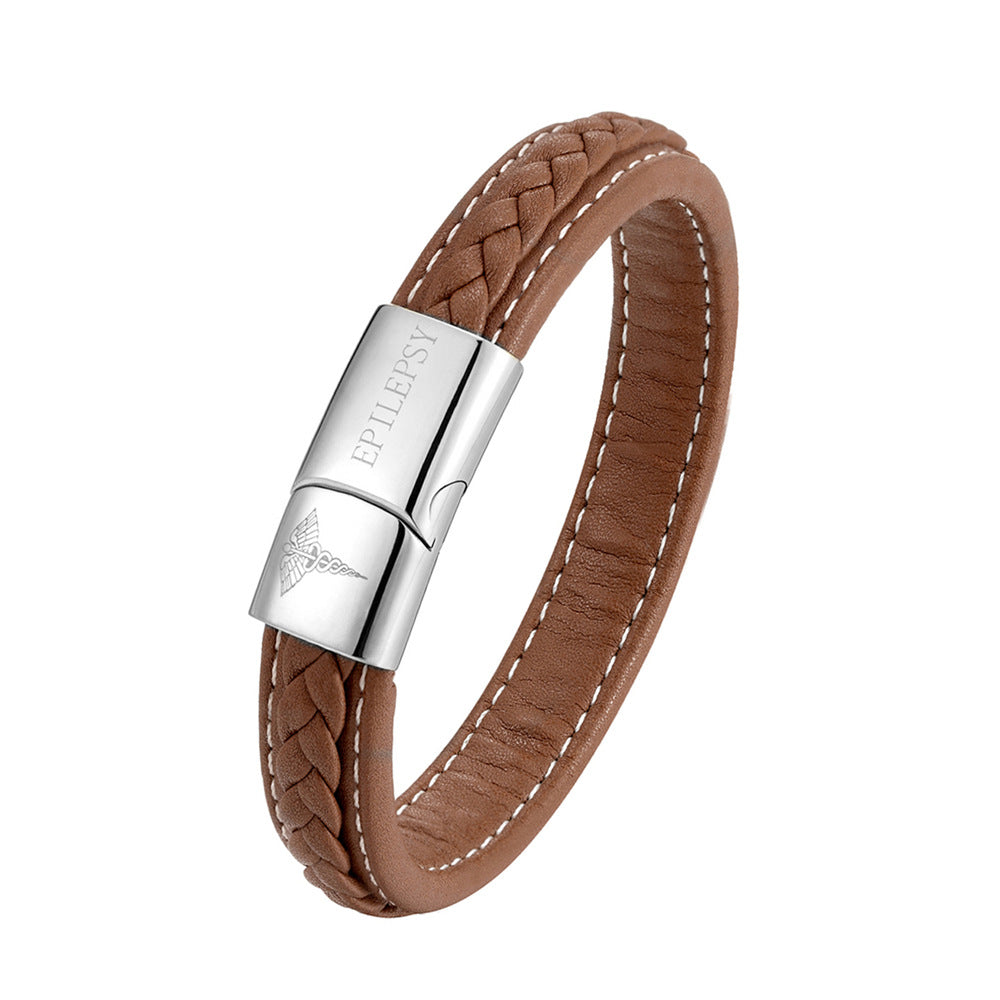 Stainless Steel Medical Identification Bracelet