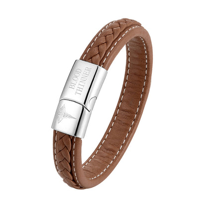 Stainless Steel Medical Identification Bracelet