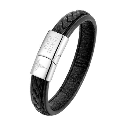 Stainless Steel Medical Identification Bracelet