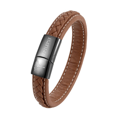 Stainless Steel Medical Identification Bracelet