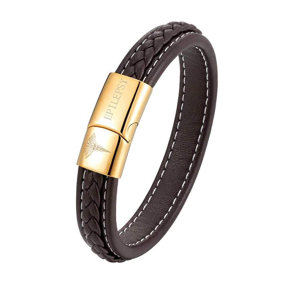 Stainless Steel Medical Identification Bracelet